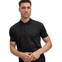 BOSS Paddy 4 relaxed fit Halbarm Polo schwarz von Boss