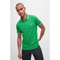 BOSS Paddy regular fit Halbarm Polo grün von Boss