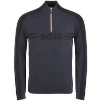 BOSS Zirros Troyer Strick anthrazit von Boss