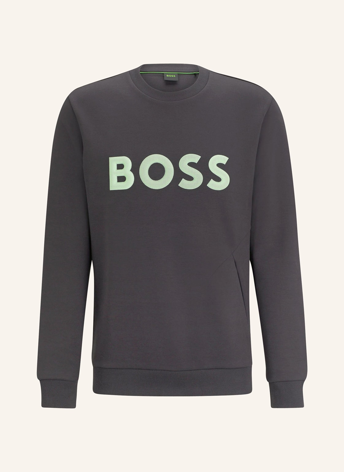 Boss Sweatshirt Salbo grau von Boss