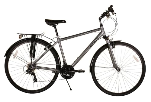 Bounty Country Hybrid Bike - Leichter Alu-Rahmen, 18-Gang-Shimano-Schaltung, Zoom-Federgabel - perfekt für Radsportbegeisterte von Bounty