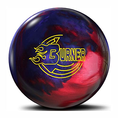 Bowlerstore Products 900 Global Burner Pearl Bowlingball, vorgebohrt, Amethyst/Rot, 6,4 kg von Bowlerstore Products