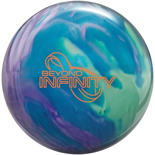 Bowlerstore Products Brunswick Beyond Infinity Pearl Bowlingball, vorgebohrt, Violett, Eis/Ozean/Minze, 5,9 kg von Bowlerstore Products