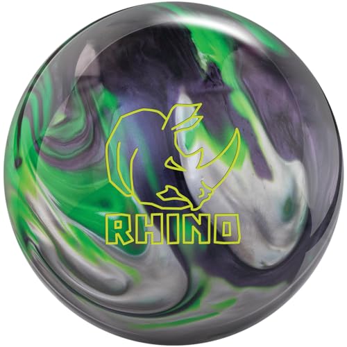 Bowlerstore Products Unisex-Erwachsene Bowlingbälle, Carbon/Lime/Silber von Bowlerstore Products