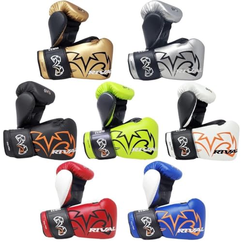 Rival RB11 Evolution Bag Handschuhe, Größe M, L, XL, Tasche und Pad-Handschuhe, Rival Trainingstasche von Boxing