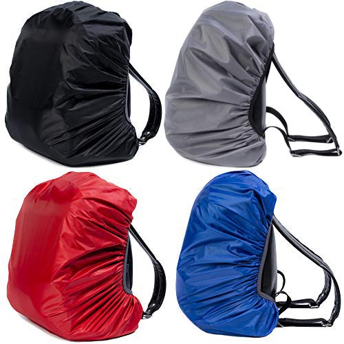 Bramble 4 Rucksack Regenhüllen für Reisen, Wandern, Camping, Radfahren (30-40L, 4 Farben) - Schultasche/Schulranzen Regenschutz - Wasserdicht & Robust von Bramble