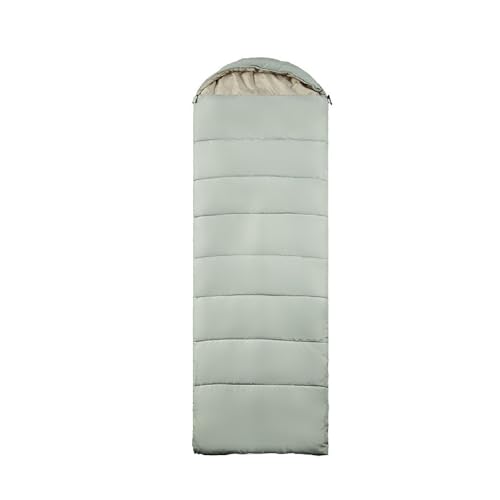 Schlafsäcke können für Outdoor-Camping zu allen Jahreszeiten verwendet werden, Camping, Wandern, Outdoor-Reiseschlafsäcke, Camping-Ausrüstung. (Farbe: Grün, Größe: 1,8 kg) von BrandWast