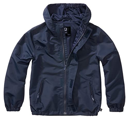 Brandit Kids Summerwindbreaker Frontzip navy Gr. 146/152 von Brandit