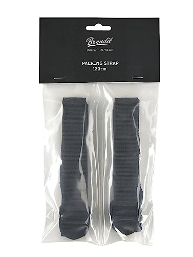 Brandit Packriemen Packing Straps (2er Pack), Farbe:Schwarz, Länge:60cm von Brandit