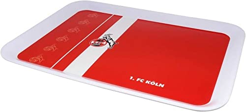 Brauns 1. FC Köln Tablett, weiss-rot, 30148 by Brauns von Brauns