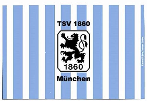 Brauns TSV 1860 München Schreibunterlage , weiß-blau, 14026, von Brauns