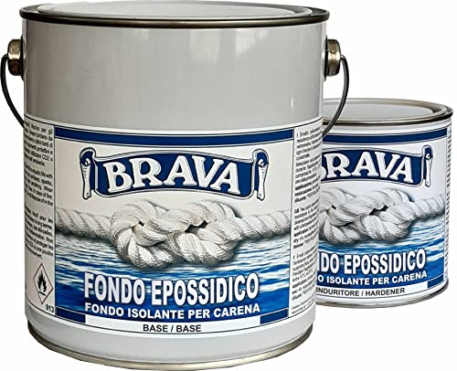 Brava F3AF Boden Epoxy, weiß, 2500 ml von Brava