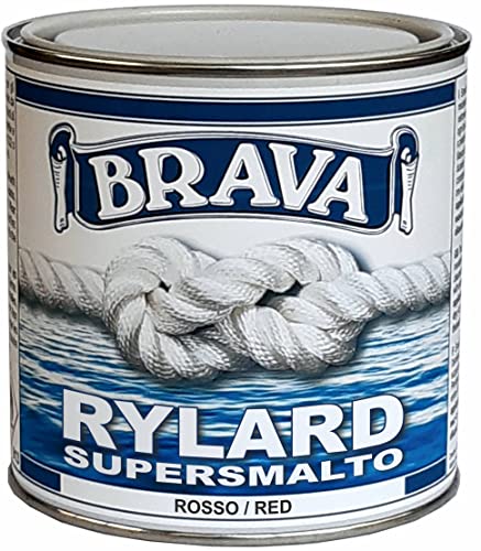 Brava Rylard supersmalto für Nautica, Rot, 750 ml von Brava