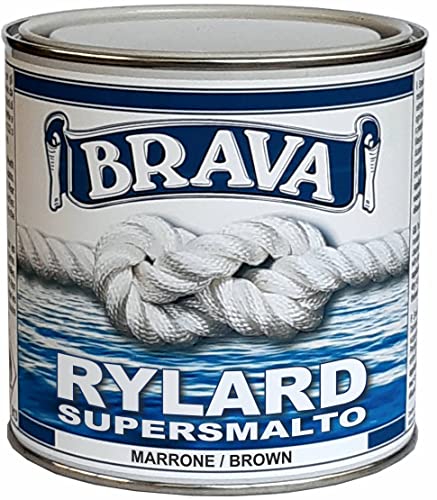 Brava Rylard supersmalto für Nautik, braun, 750 ml von Brava