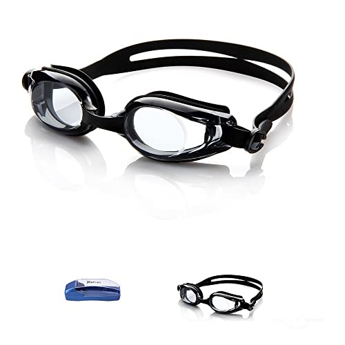 Bravebull Schwimmbrille Anti-Fog Unisex für Erwachsene,Taucherbrille,UV-Schutz,Selbstjustierender Nasensteg, Orbit-Proof Dichtungen von Bravebull