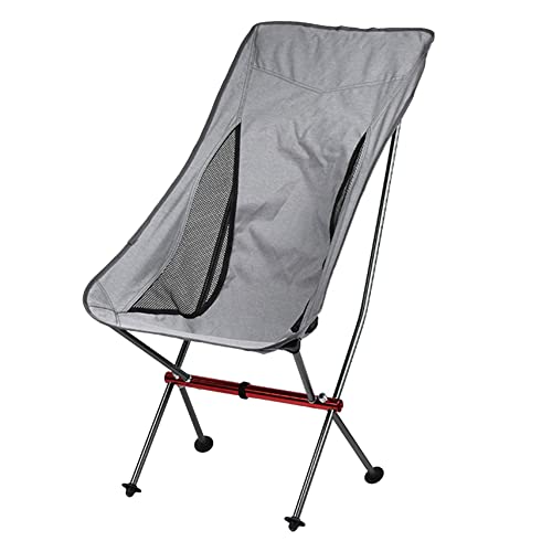 Brensty Tragbarer -Campingstuhl Outdoor Moon Chair Zusammenklappbarer FußSchemel für Wandern Picknick Angeln StüHle Werkzeuge, von Brensty