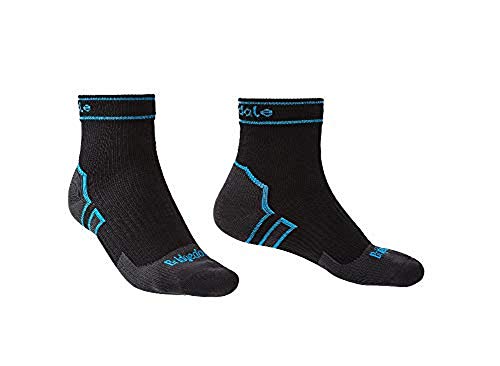 Bridgedale Herren Storm Mw Ankle Socken, Black, XL von Bridgedale