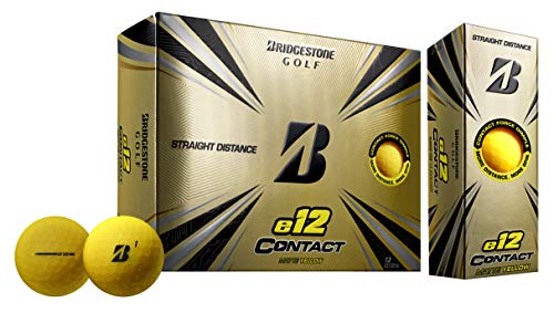 Bridgestone Golf 2021 E12 Contact Gelb (Vorgänger-Gen) von Bridgestone Golf