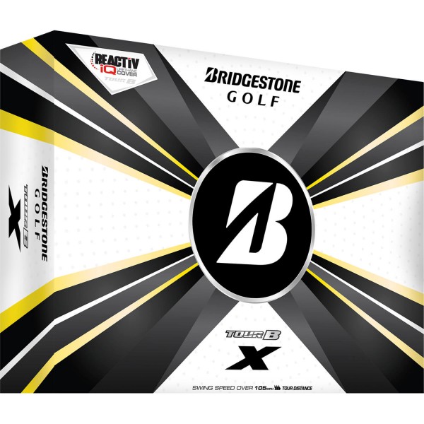 Bridgestone Tour B X 2022 Golfbälle weiß von Bridgestone
