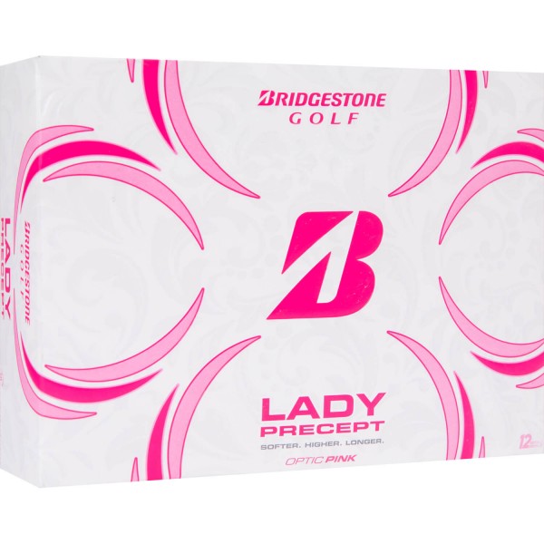 Bridgestone e6 Lady Golfbälle - 12er Pack pink von Bridgestone