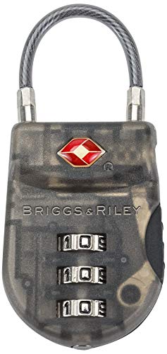 Briggs & Riley Travel Basics Reisezubehör- Kofferschloss, One Size, Smoke von Briggs & Riley