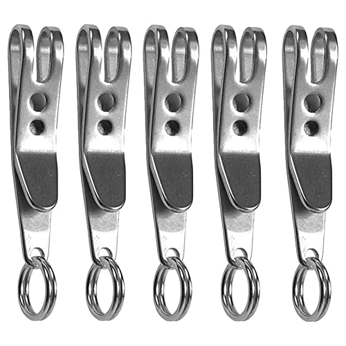 Multi-Clip Schlüsselanhänger Aufhängung Clip Werkzeug mit Karabiner perfekt für Werkzeuge, Taschenlampen usw. von Brightassistant