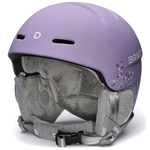 Briko Damen Helm Helmet, Matt Victoria Lilac Mischka Gray, L von Briko