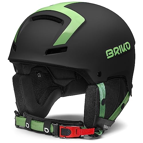 Briko Unisex-Erwachsene Faito EPP Helm, Grey Shark-Green E, XL von Briko