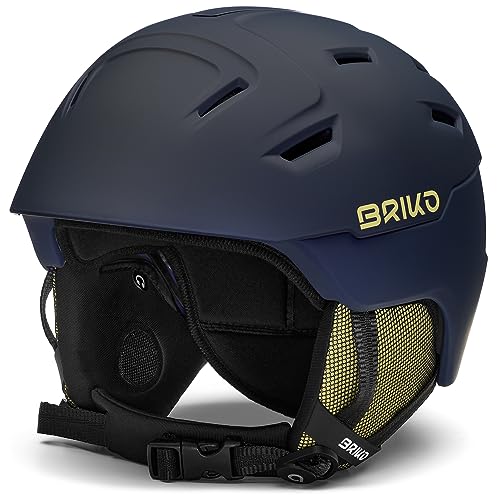 Briko Unisex – Erwachsene Helm Helmet, Matt Pomegranate Orange-Timber Green, XL von Briko