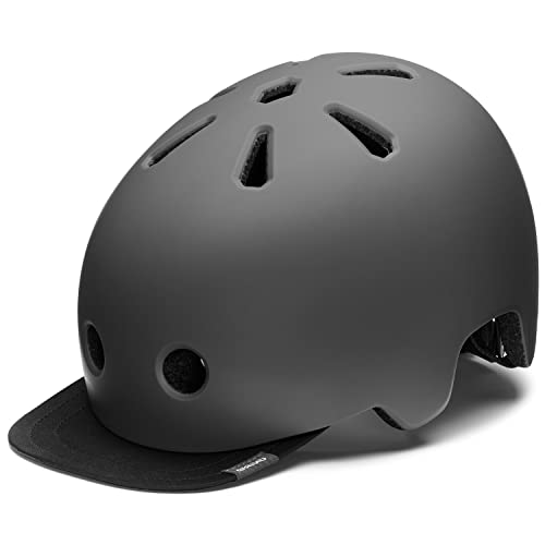 Briko Unisex – Erwachsene Malin Helmet, Matt Storm Dust Grey, L von Briko