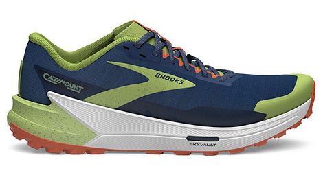 brooks catamount 2 trailrunning schuhe blau grun orange herren von Brooks Running