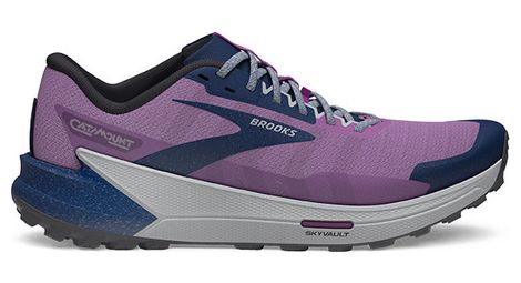 brooks catamount 2 trailrunning schuhe violett blau damen von Brooks Running