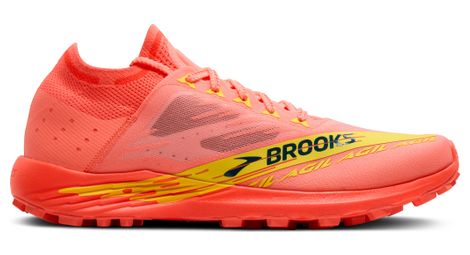 brooks catamount agil trailrunning schuhe rot gelb unisex von Brooks Running