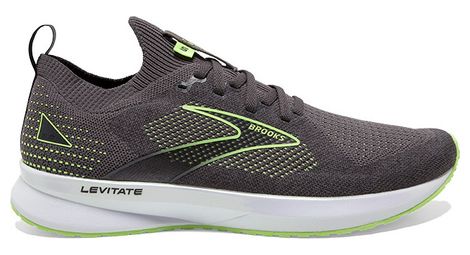 brooks levitate stealthfit 5 laufschuhe grau   gelb von Brooks Running