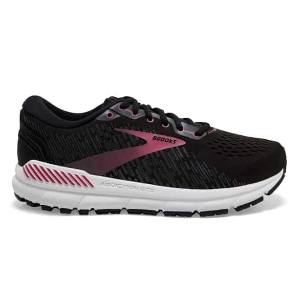 Brooks Addiction GTS 15 w (Weite D - extra breit) Damen Laufschuhe (Schwarz 10,5 US, 42.5 EU) Laufschuhe von Brooks