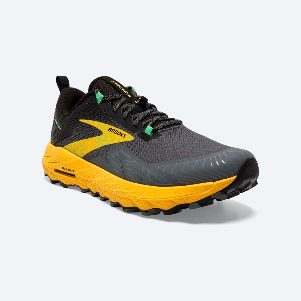Brooks Cascadia 17 Trail Running Shoes Gelb EU 42 1/2 Mann von Brooks