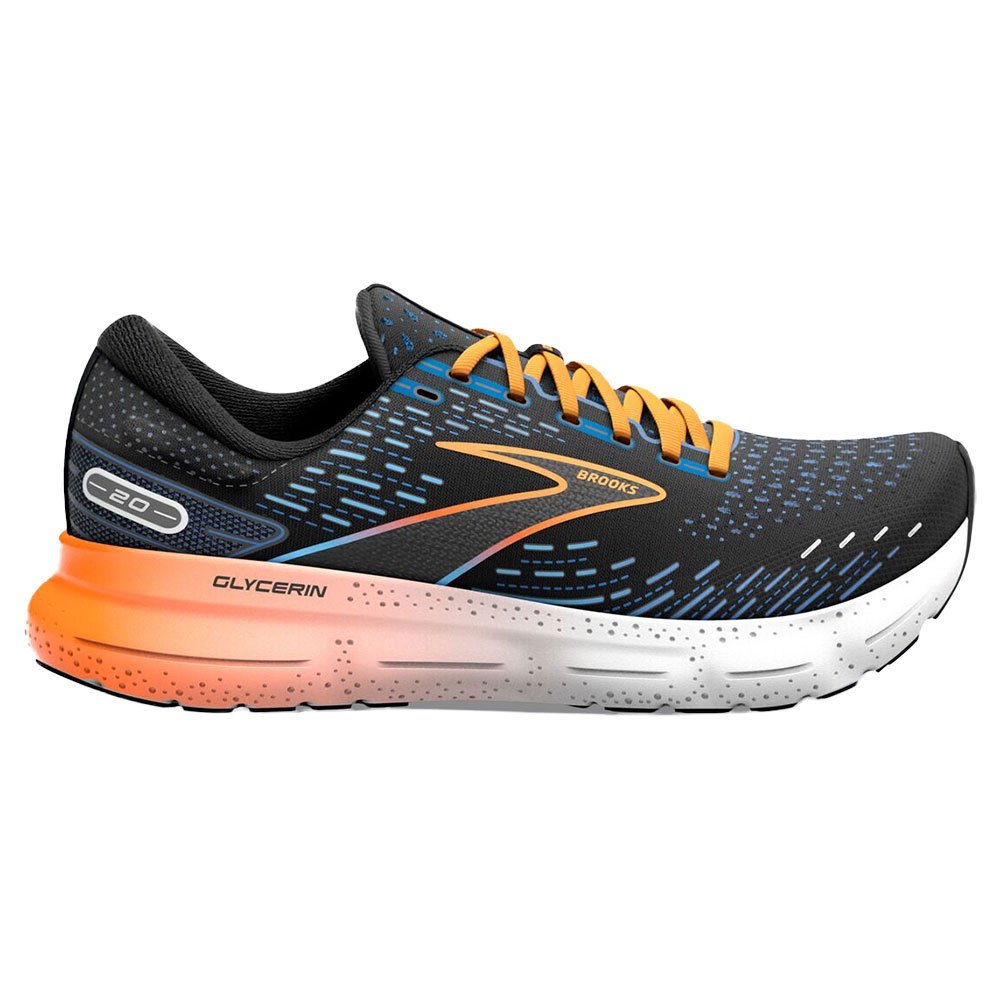 Brooks Glycerin 20 Running Shoes Schwarz EU 45 1/2 Mann von Brooks