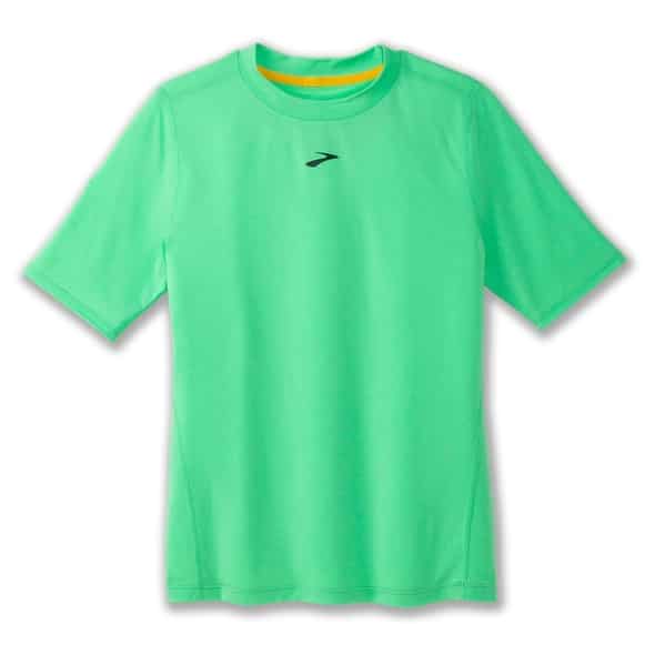 Brooks High Point Short Sleeve Damen (Grün XS ) Laufshirts von Brooks