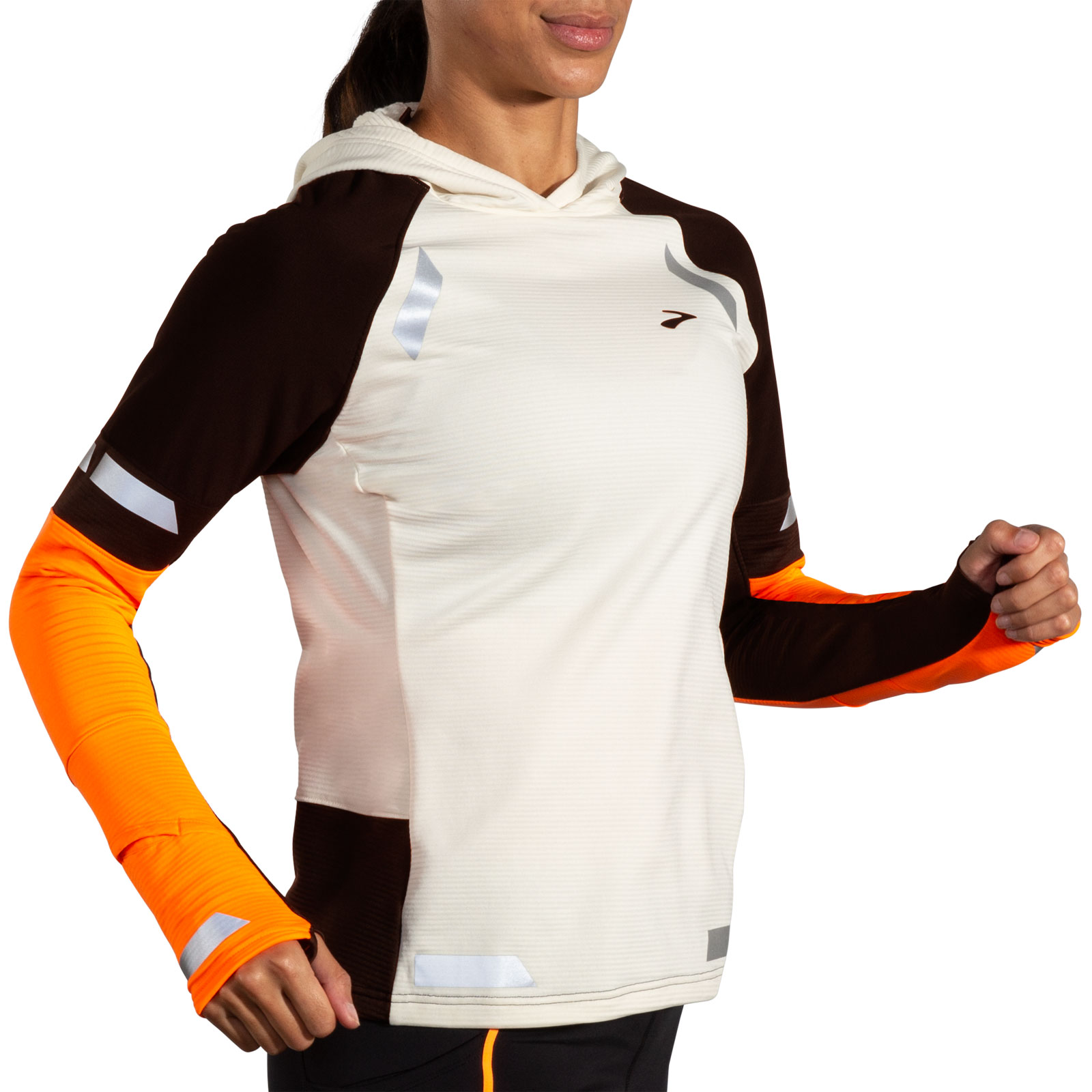 Brooks Run Visible Thermal Hoodie 2.0 Lady | 221691-167 von Brooks