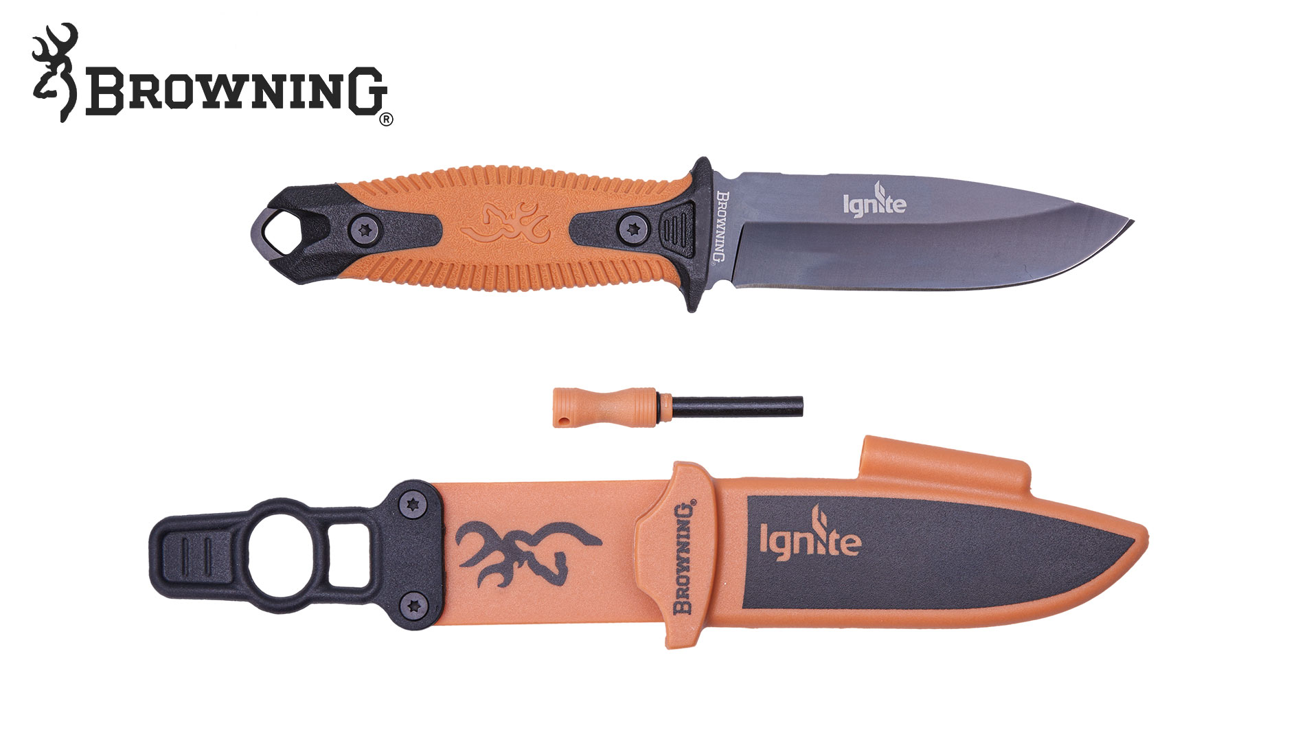 BROWNING Messer Ignite 2 Orange von Browning