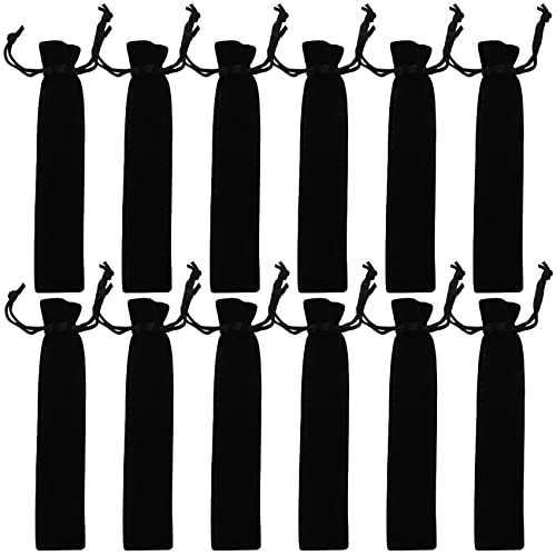 50 Stück Stiftetasche schwarzem Samt, Halterung für Stifte, einzigartige Stiftetasche von Bruafsir