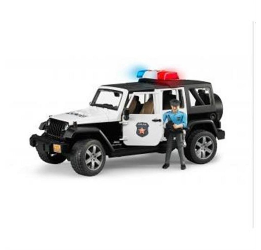Bruder® Spielzeug-Polizei Jeep Wrangler, Polizeifahrzeug 1:16 von Bruder®