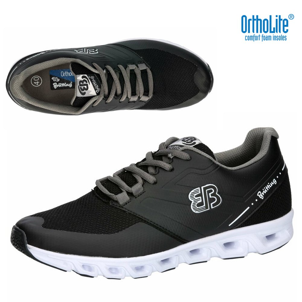 Brütting - Special Run Sportschuhe Ortholite Einlagesohle Schuhe, schwarz von Brütting