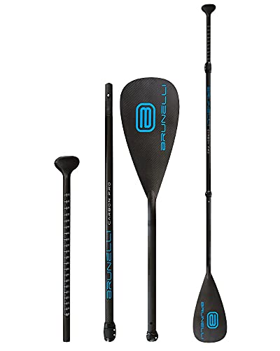 Brunelli Carbon PRO Profi SUP Paddel Stand up Paddle 3-teilig super leicht 650g von Brunelli