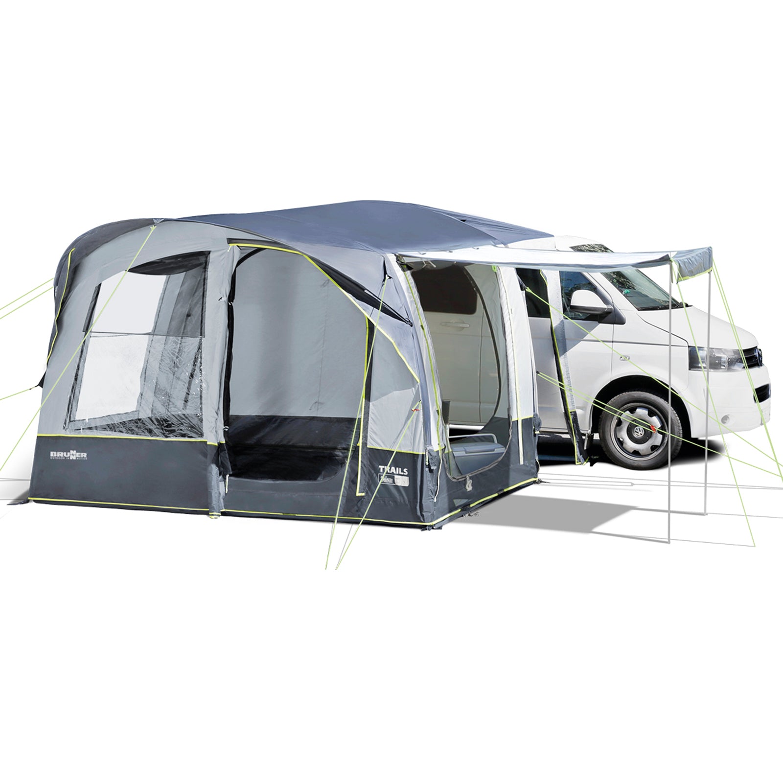 BRUNNER Buszelt Trails A.I.R. TECH LC Auto Bus Van Camping Vorzelt Aufblasbar von Brunner