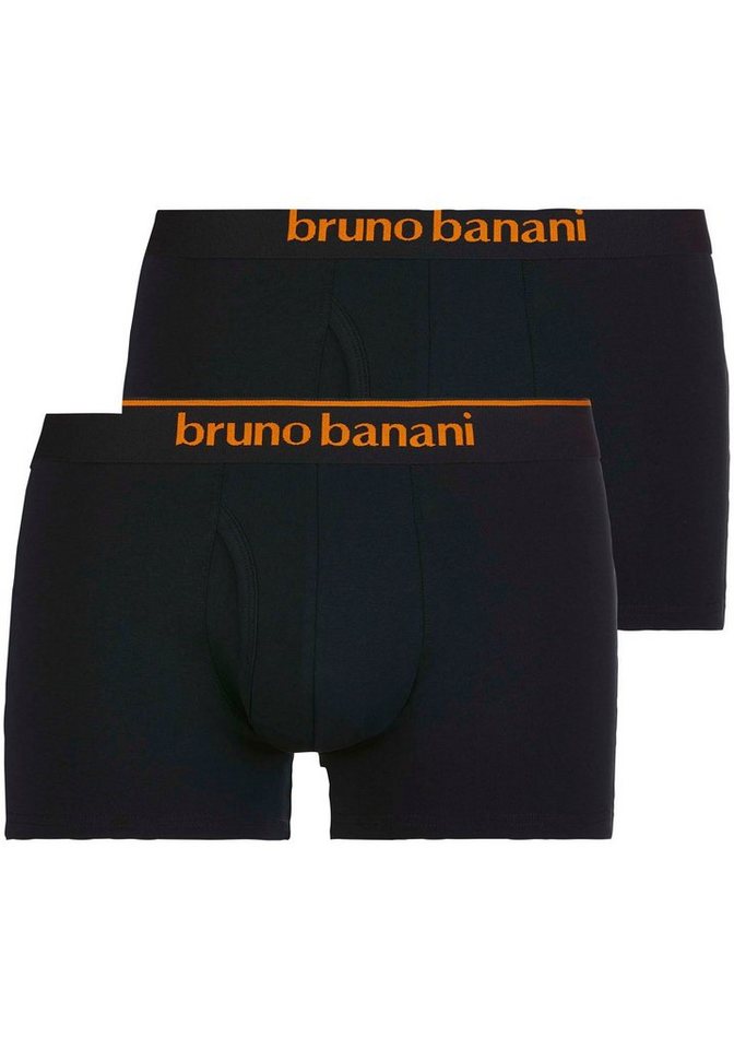 Bruno Banani Boxershorts Short 2Pack Quick Access (Packung, 2er-Pack) Kontrastfarbene Details von Bruno Banani