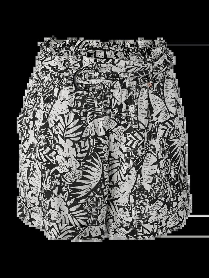 Brunotti Badeshorts Doria-Hawai Women Shorts VINTAGE HAWAI BLACK von Brunotti