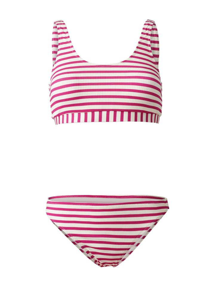 Brunotti Bügel-Bikini Isabelle-YD Women Bikini Rib Stripe Pink von Brunotti