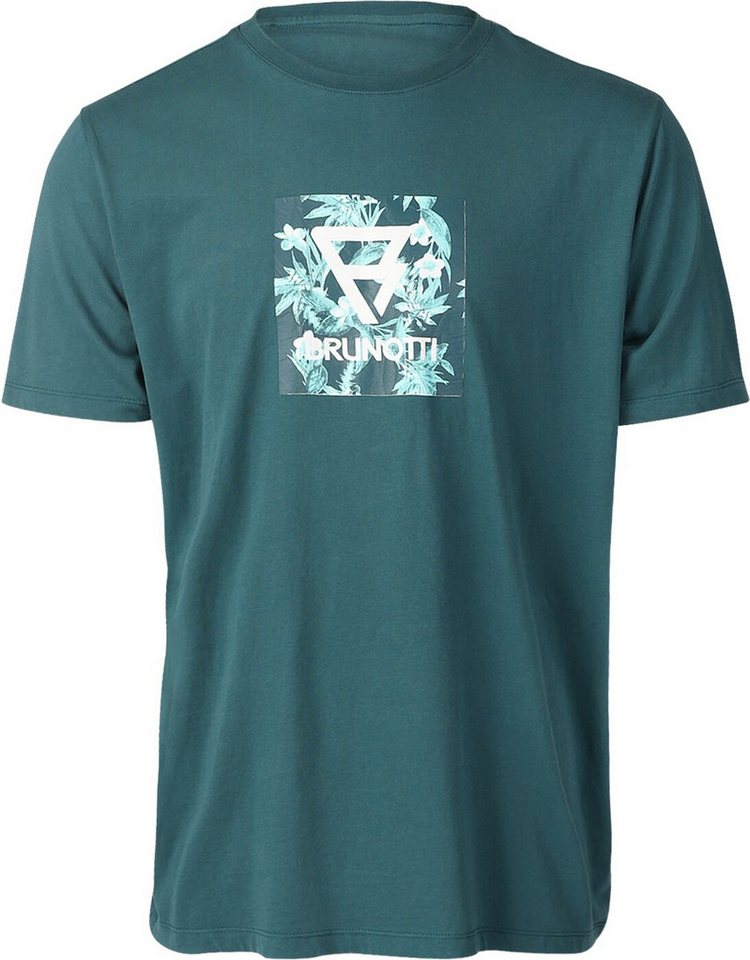Brunotti Kurzarmshirt Jahn-Logosquare Men T-shirt FUEL GREEN von Brunotti
