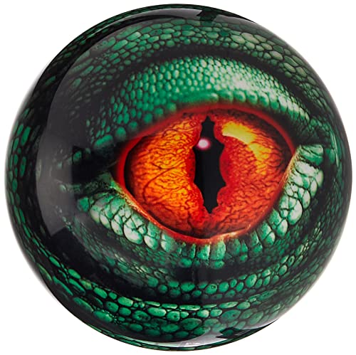 Brunswick Bowling Products Lizard Glow Viz-A-Ball Bowlingball, 5,4 kg, Grün/Schwarz, 5,4 kg von Brunswick